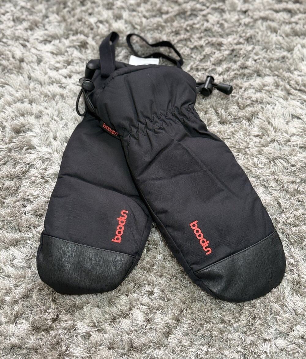 Boodun Winter Black Snowboard Mittens Women’s Windproof Waterproof Size S NWOT